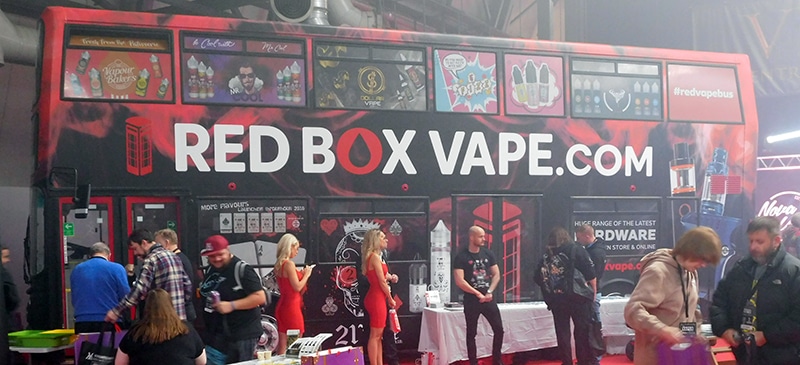 red box vaper expo uk