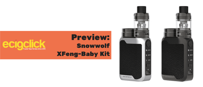 elfbar nachfüll pod läuft aus Sigelei Snowwolf Mfeng UX Sub-ohm Vape Tank | bearsvapes.co.uk main image 1