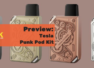 tesla punk pod kit preview