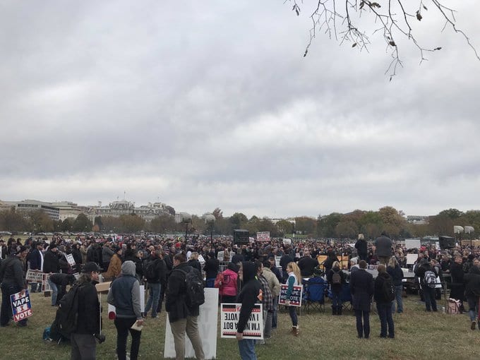 DC vape rally