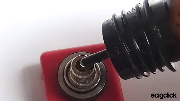 vapefly galaxies tank coil prep