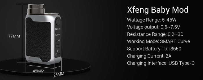 xfeng baby mod specs