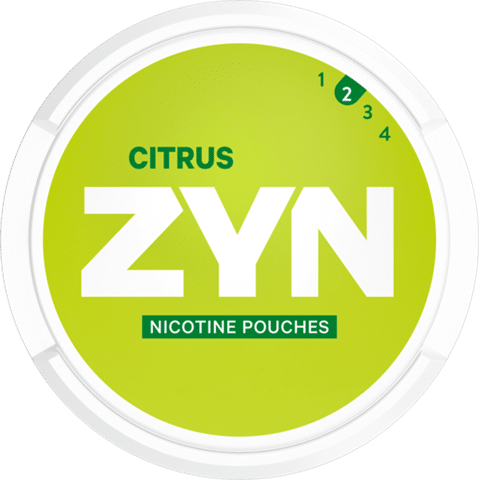 zyn nicotine pouches citrus number 2