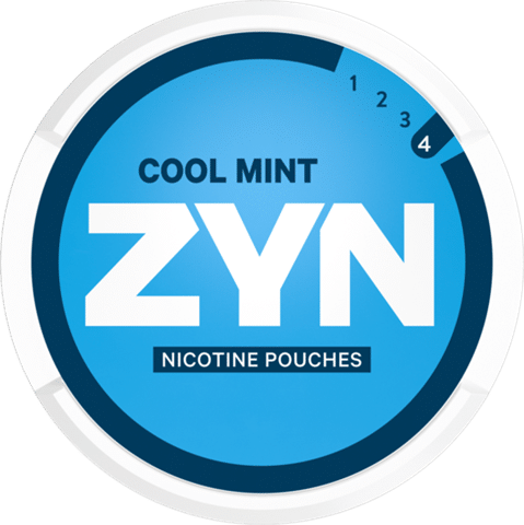 zyn nicotine pouches cool mint number 4