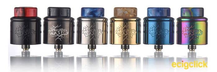 Wotofo Profile 1.5 RDA colours