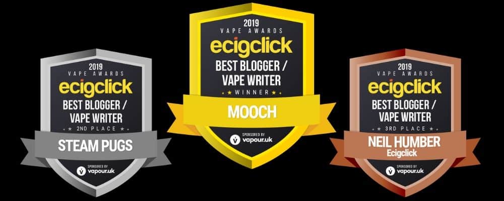 Best Vape Blogger / Writer 2019