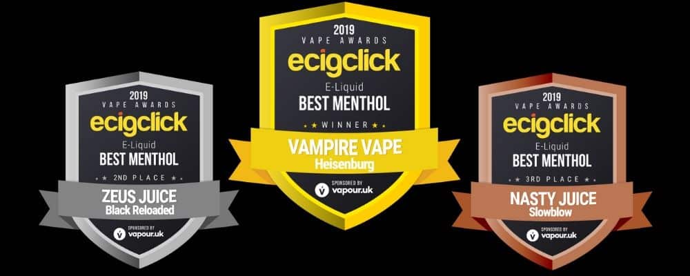 e liquid best menthol mint 2019