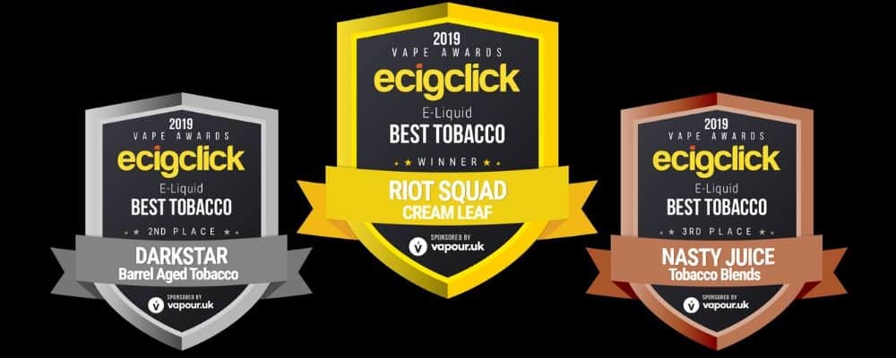 e liquid best tobacco 2019