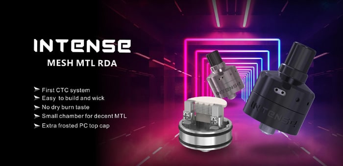 DamnVape Intense Mesh MTL RDA preview