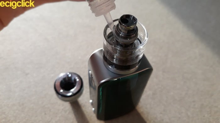 Aspire Rover 2 Kit Nautilus XS stank filling