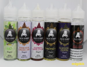 Jack Rabbit Vapes Range