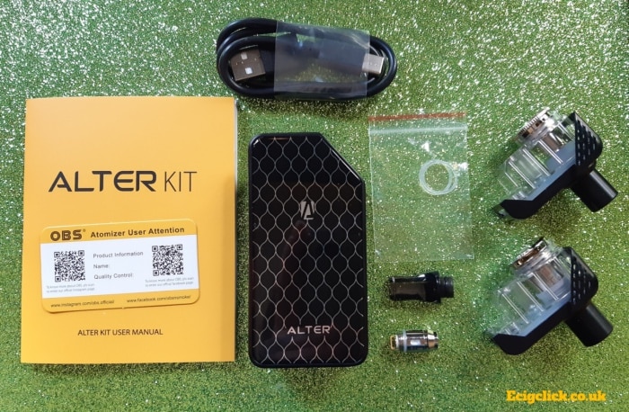 obs alter aio kit contents