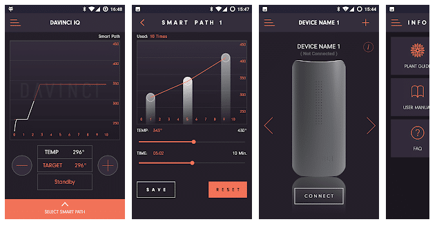 davinci iq2 vaporizer app