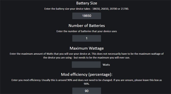 fogstar calculator