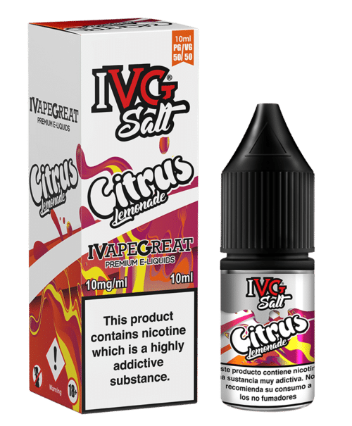 ivg salt citrus lemonade review