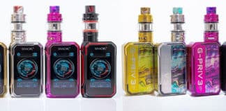 Smok G Priv 3 Colours front and back
