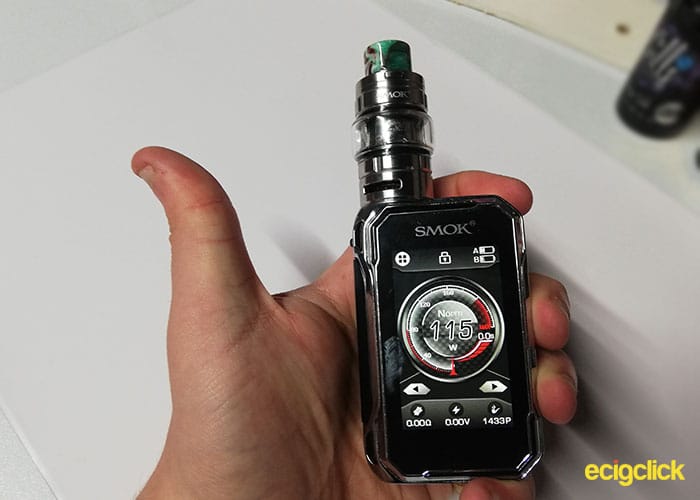 Smok G Priv 3 in hand