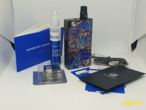 Vaporesso Degree Box Contents