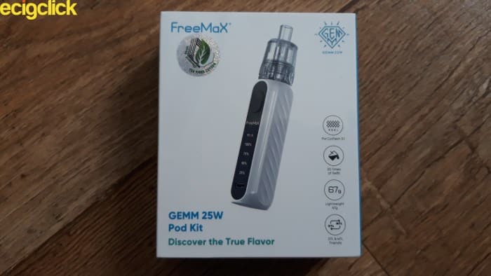 Freemax Gemm 25W Pod Kit Boxed