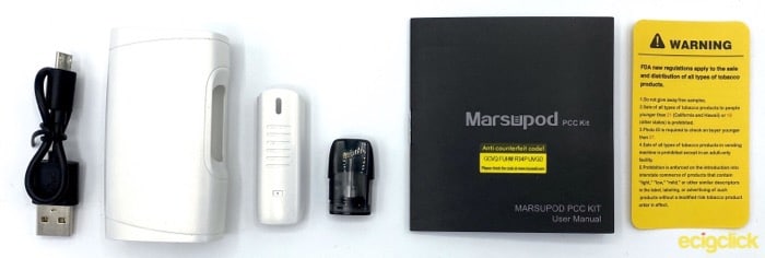 Uwell Marsupod Box Contents