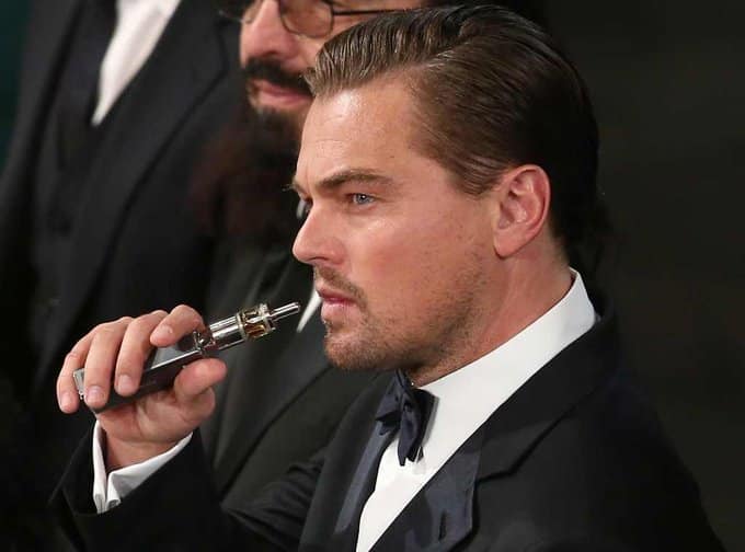 oscars 24k gold vape pen leonardo dicaprio