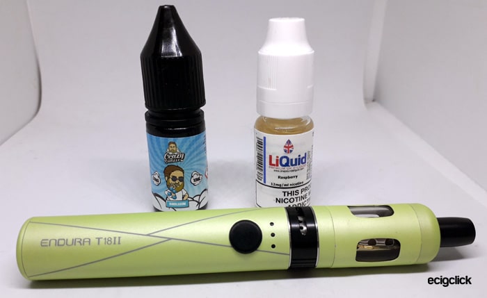 t18-II Mini with eliquid