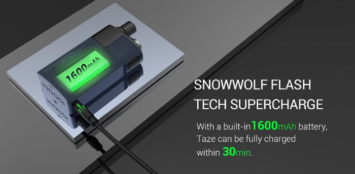 Snowwolf Taze Kit charging