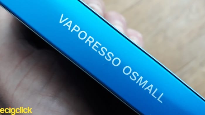 Vaporesso Osmall Pod Kit Side Of Box