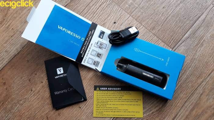 Vaporesso Osmall Pod Kit Unboxing