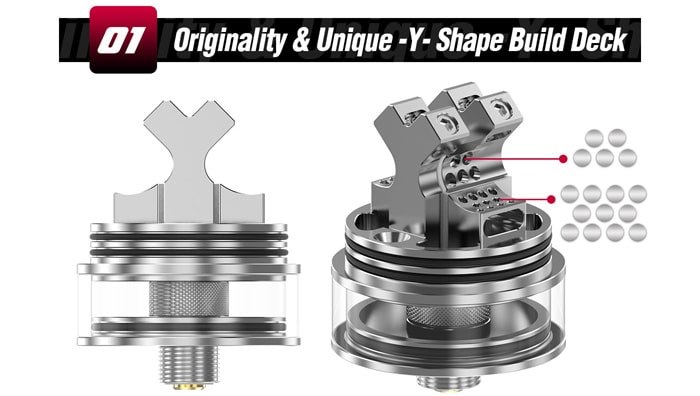 Thunderhead Creations Tauren Max RDTA deck design