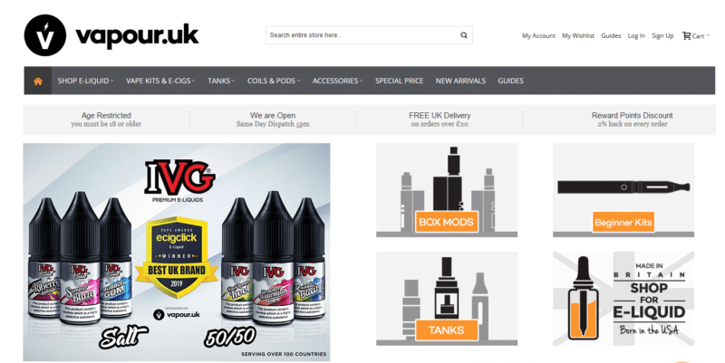 vape related panic buying vapour.uk