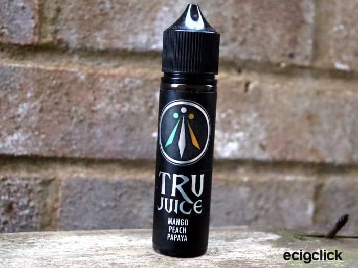 Tru Juice E-Liquid Review mango peach papaya