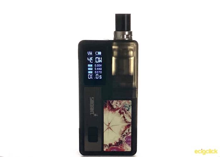 Smoant Knight Showing Screen