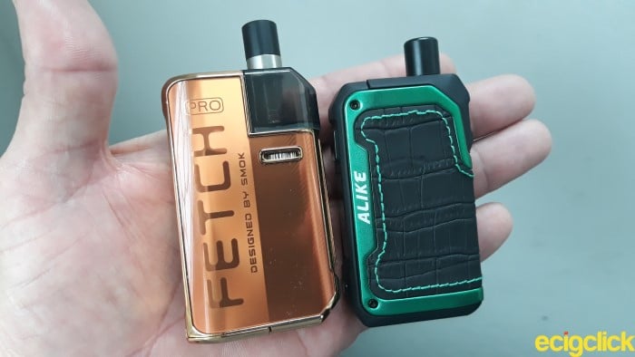 Smok Alike Pod Kit and Smok Fetch Pro Kit comparison