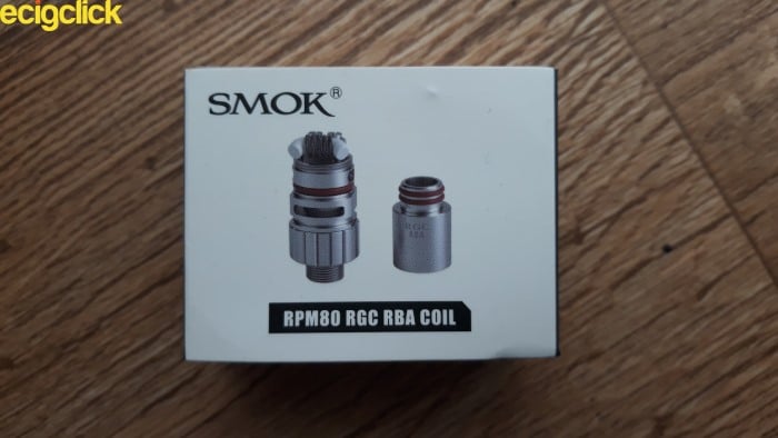 Smok RPM80 RGC RBA coil