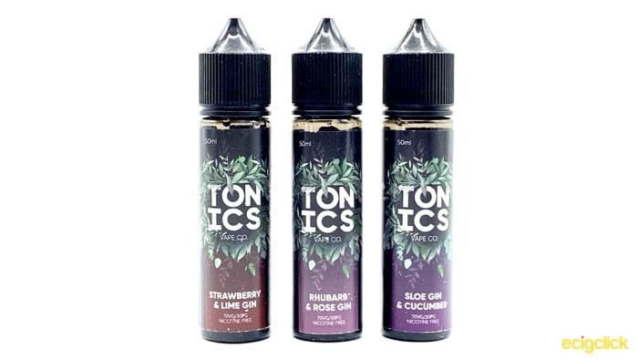 Tonics Vape Co Full Range