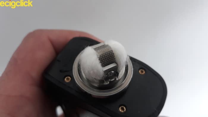 cotton in wicking ports