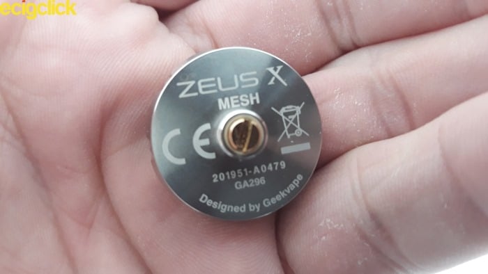 Zeus X Mesh RTA protruding 510 pin