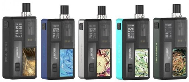 smoant knight 80 pod mod review colours