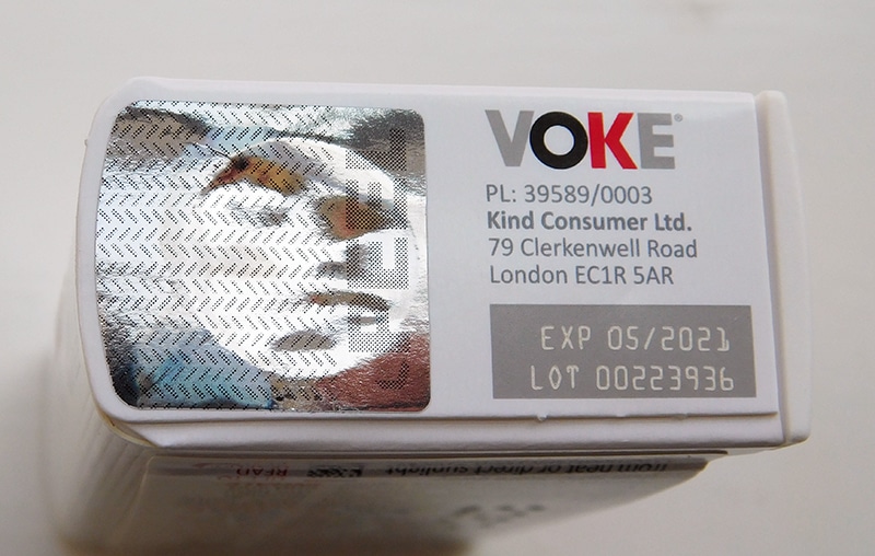 voke inhaler fill port