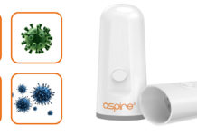 Aspire Degerm Drip-Tip Sterilizer reviewed kills bacteria