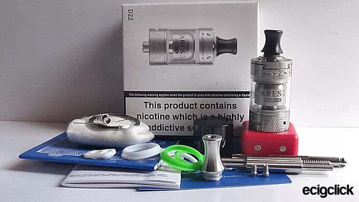 Innokin Ares2 MTL RTA full kit