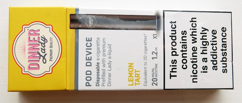 dinner lady disposable e-cigarette review lemon tart