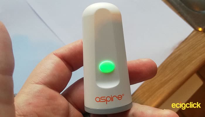 the aspire degerm drip tip sanitizer led indicator