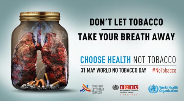 world no tobacco day 2020