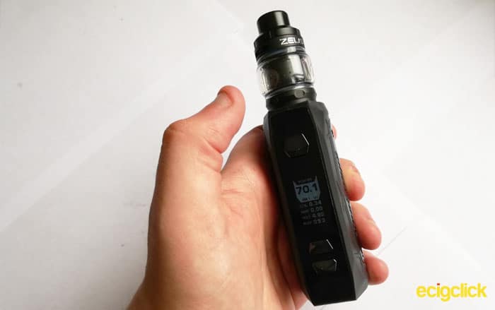 Geekvape aegis max kit screen