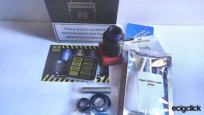 VandyVape Mesh V2 RDA complete kit