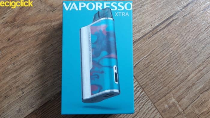 Vaporesso xtrapod kit boxed