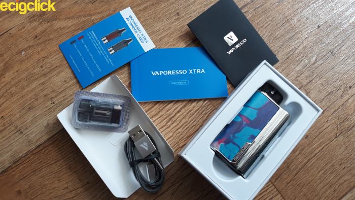 Vaporesso xtra pod kit unboxed