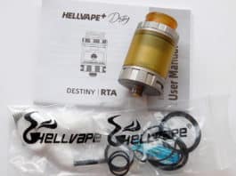 HellVape Destiny RTA Review - Full Of Flavour? - Ecigclick